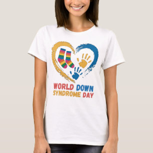 World Down Syndrome Day Awareness family Support T-Shirt
