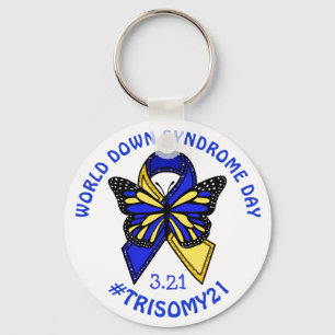 World Down Syndrome Day is March 21st  Key Ring