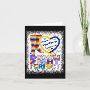World Down Syndrome Day Rock Your Socks T21 Awaren Card