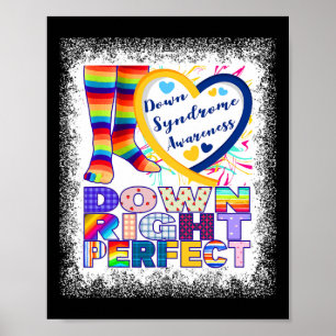 World Down Syndrome Day Rock Your Socks T21 Awaren Poster
