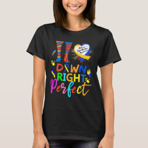 World Down Syndrome Day Rock Your Socks T21 Awaren T-Shirt