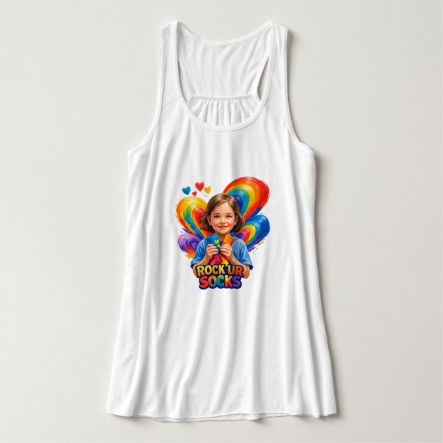 World Down Syndrome Day Singlet (Design Front)