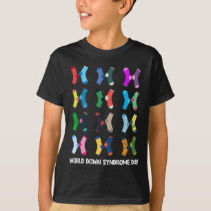 World Down Syndrome Day Socks Wdsd T-Shirt