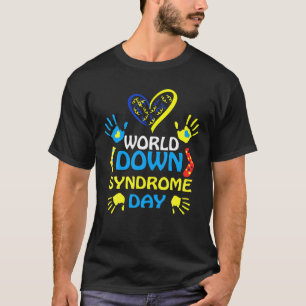 World Down Syndrome Day Support And Awareness 3.2 T-Shirt