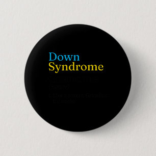 World Down Syndrome Day To Fight Cancer Ideas Down 6 Cm Round Badge