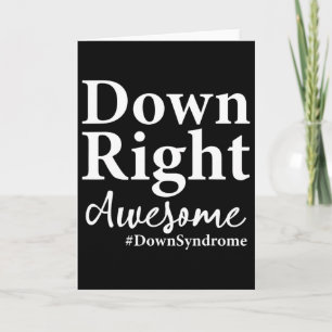 World Down Syndrome Day To Fight Cancer Ideas Down Card