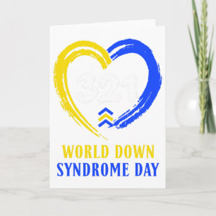 World Down Syndrome Day To Fight Cancer Ideas Down Card
