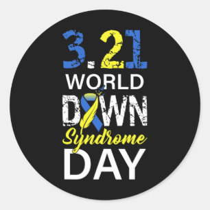 World Down Syndrome Day To Fight Cancer Ideas Down Classic Round Sticker