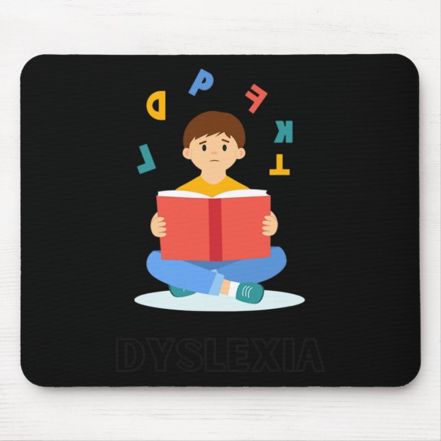 World Dyslexia Awareness Day Racerback  Mouse Pad (Front)