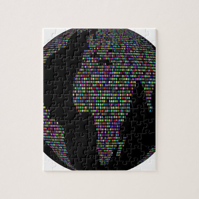 world earth planet globe map jigsaw puzzle (Vertical)