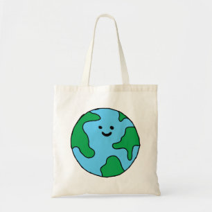World Ecofriendly Icon Happy Earth Clipart Ecofrie Tote Bag