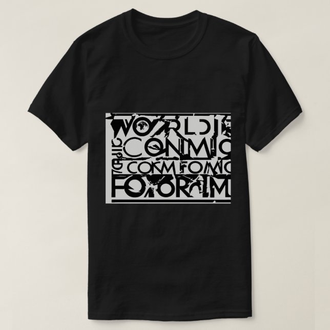World Economic Forum LOGO T-Shirt (Design Front)