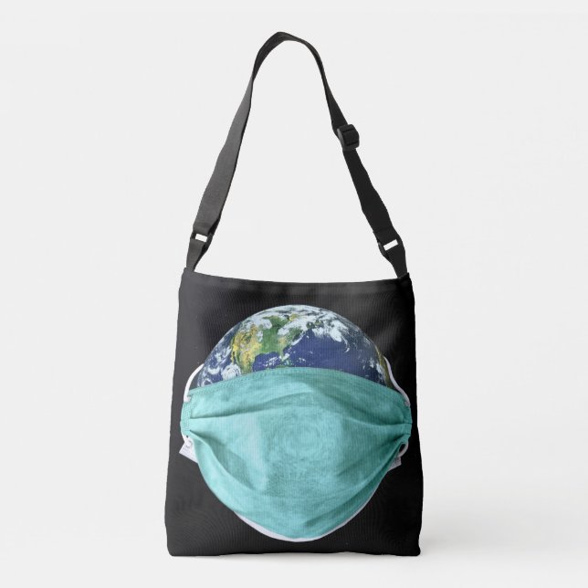 World Emergency Coronavirus Crossbody Bag (Back)