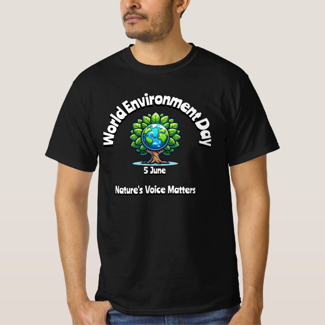 World Environment Day. 5 June T-Shirt (Front)