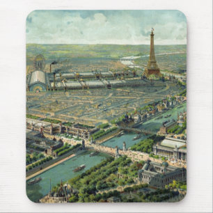 World Expo 1900 Paris France Mouse Pad