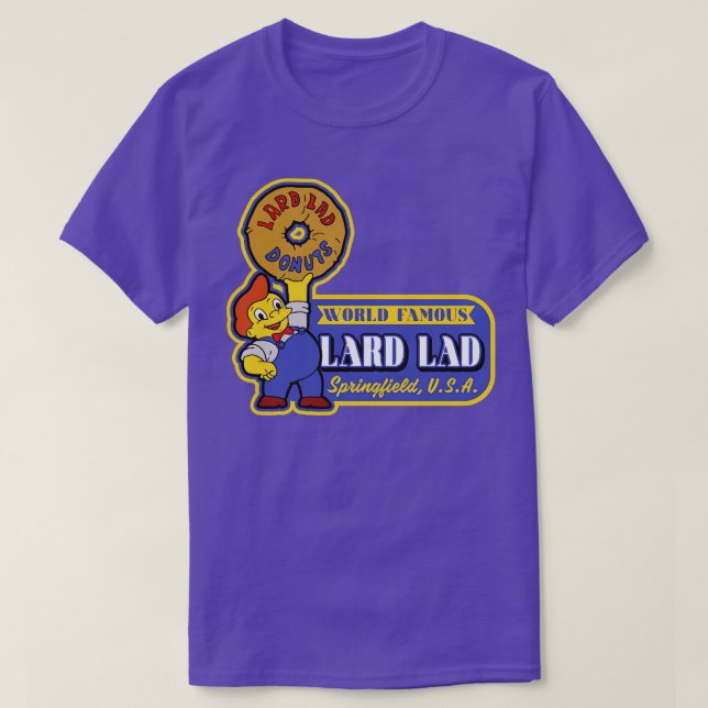 World Famous Lard Doughnuts T-Shirt (Design Front)
