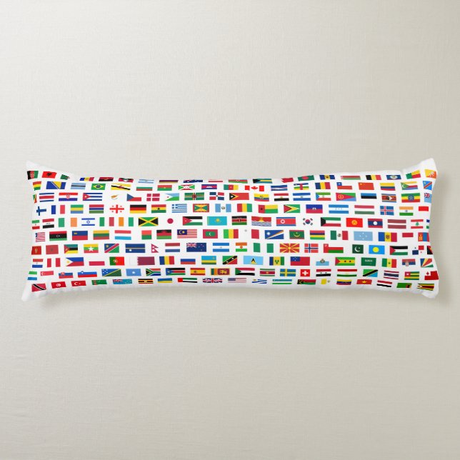 World flags body cushion (Front)