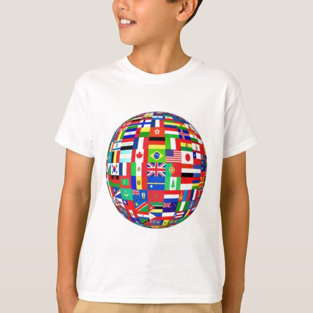 WORLD FLAGS T-Shirt (Front)