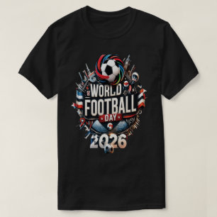 World football day 2026 t shirt
