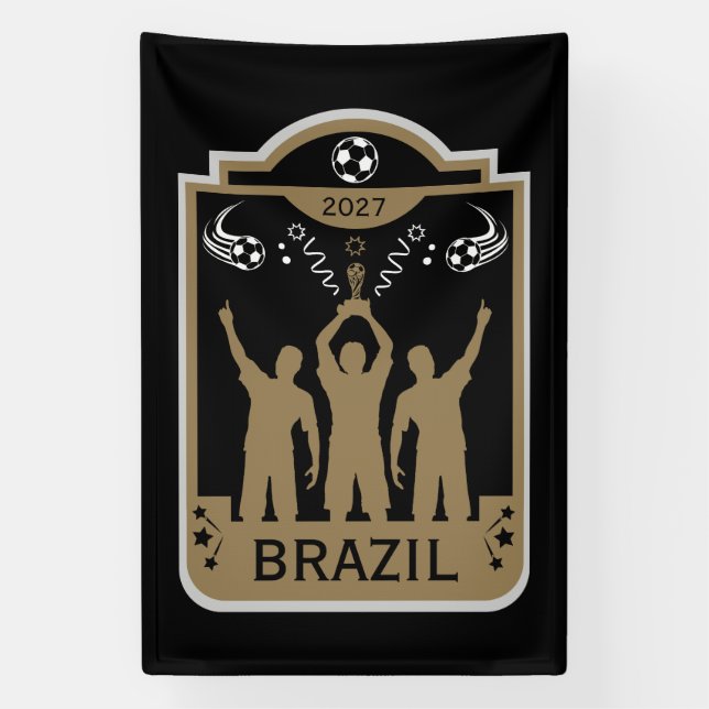  World Football Final Gift Banner (Vertical)