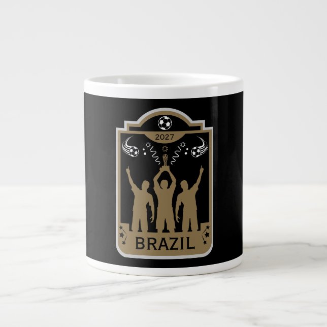  World Football Final Gift Large Coffee Mug (Front)