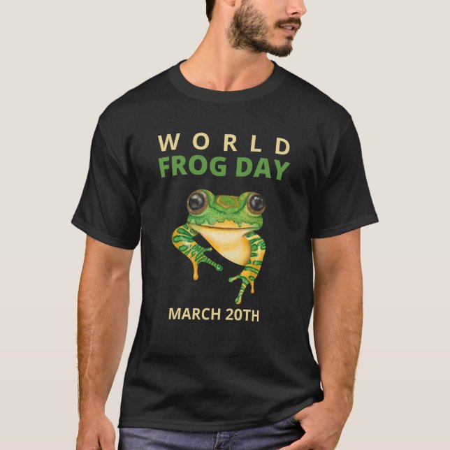 World Frog Day T-Shirt (Front)