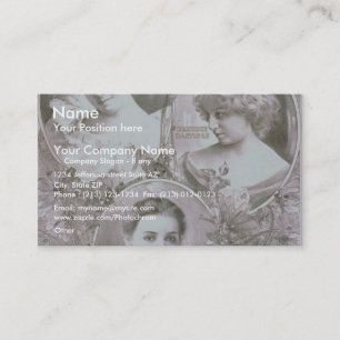 World Garnella and Mack Vintage Theatre Business Card