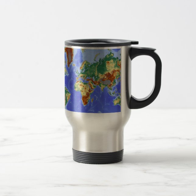 World Geographic International Map Travel Mug (Right)