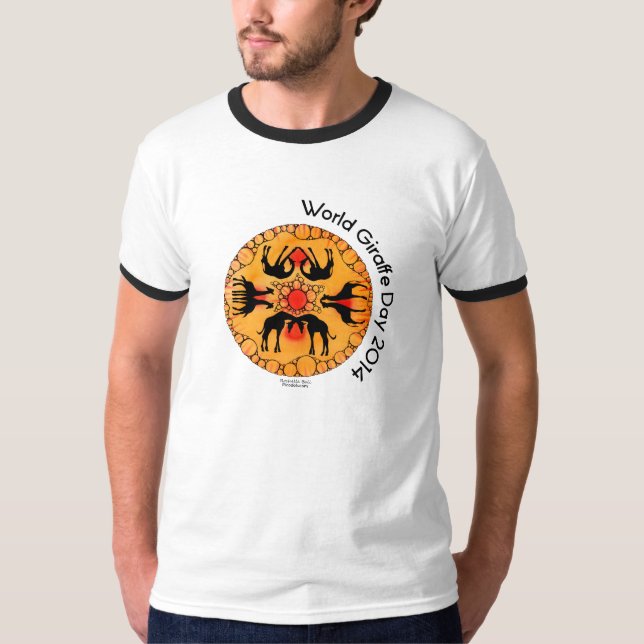 World Giraffe Day shirt (Front)