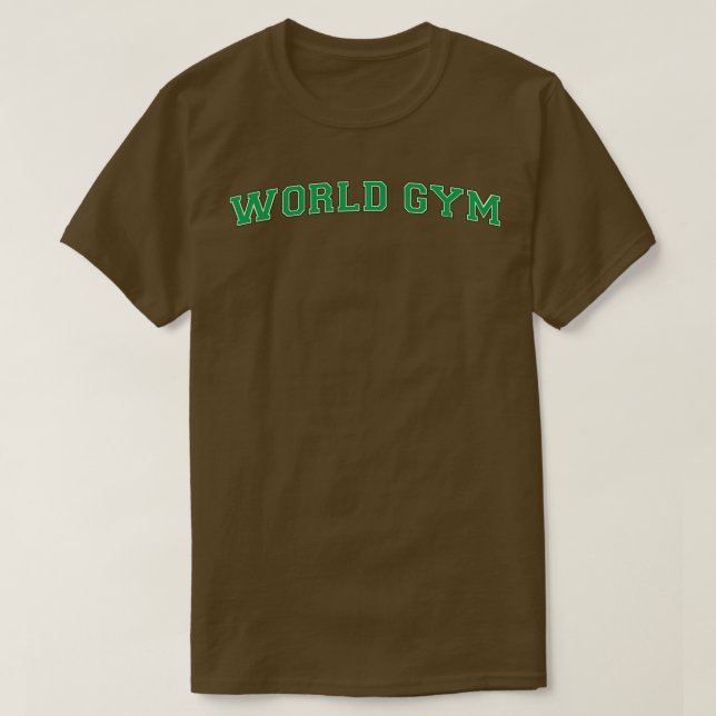 World Gym 6 T-Shirt (Design Front)