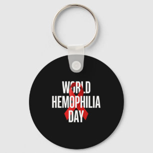 World haemophilia day 2025 in april wear red red key ring