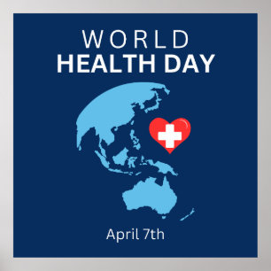 World Health Day April 7th Poster