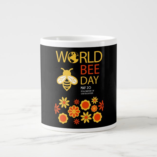 World Honey Day May 20 Large Coffee Mug (Front)