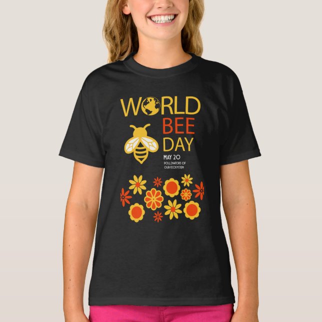World Honey Day May 20 T-Shirt (Front)