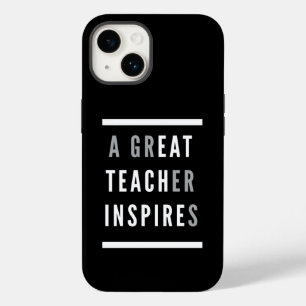 World International Teachers Day Eat Teach Inspire Case-Mate iPhone 14 Case