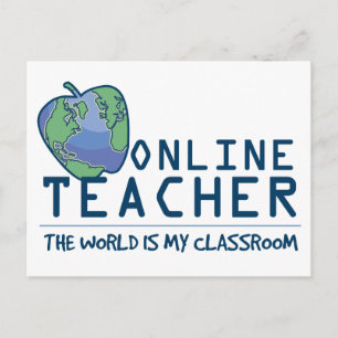 World Is My Classroom Postcard