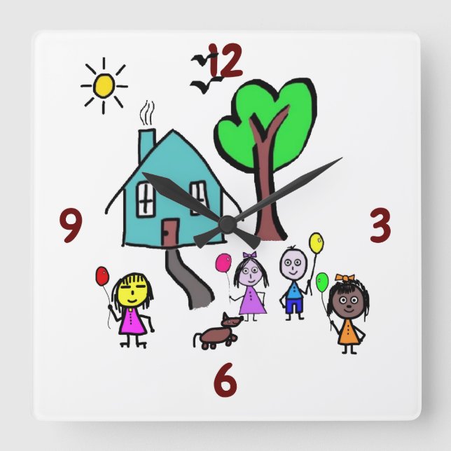 World Kids Clock (Front)