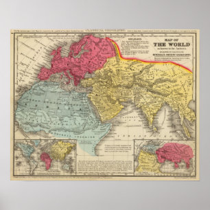 World known to ancients poster