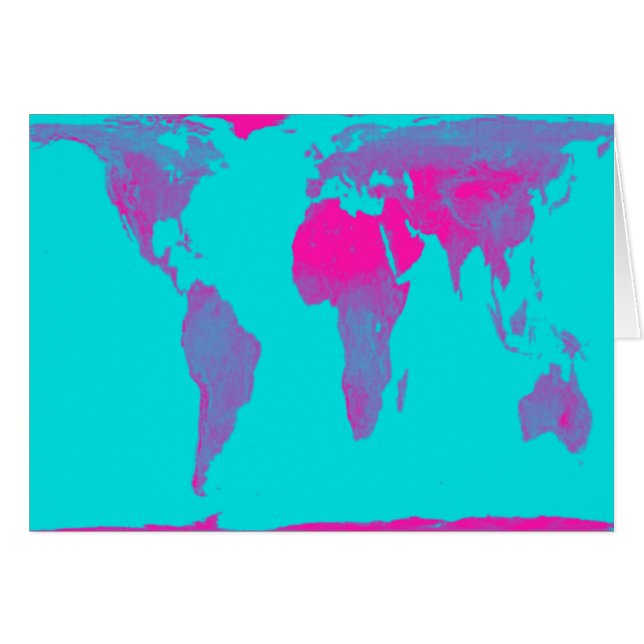 World Map (Front Horizontal)