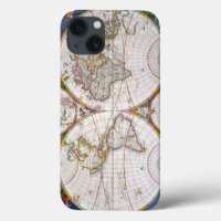 WORLD MAP, 17th CENTURY