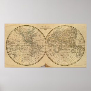 World Map 2 Poster