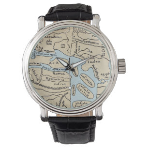 WORLD MAP 2ND CENTURY WATCH