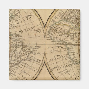 World Map 3 Magnet