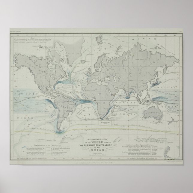 World Map 4 Poster (Front)