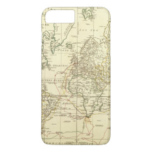 World Map 5 Case-Mate iPhone Case
