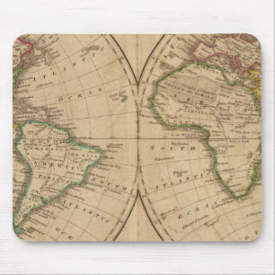 World Map 7 Mouse Pad