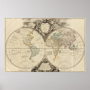World Map 7 Poster