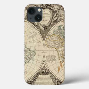 World Map 8 iPhone 13 Case