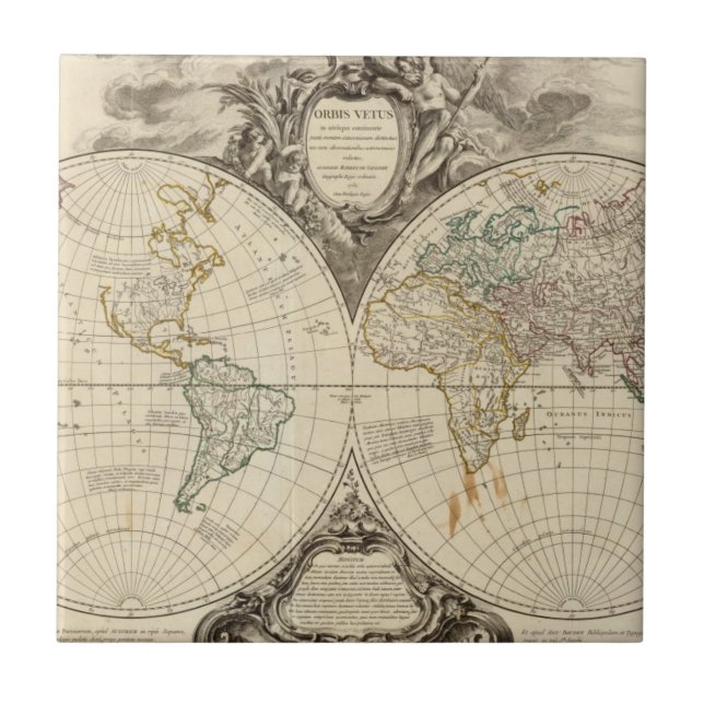 World Map 8 Tile (Front)