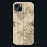 World Map 9 iPhone 13 Case<br><div class="desc">Mappemonde. By Robert de Vaugondy,  Didier,  1723-1786 ; Robert de Vaugondy,  Gilles,  1688-1766 (175). Published by ''Paris: Les Auteurs; Boudet''.</div>